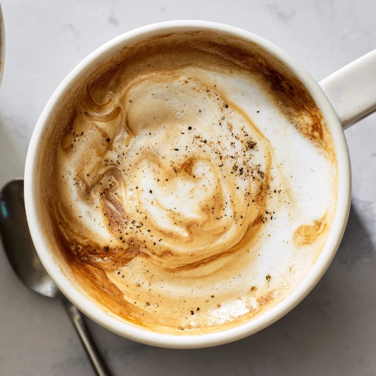 Savor the surprising taste of caramelized onions in this adventurous Onion Latte.