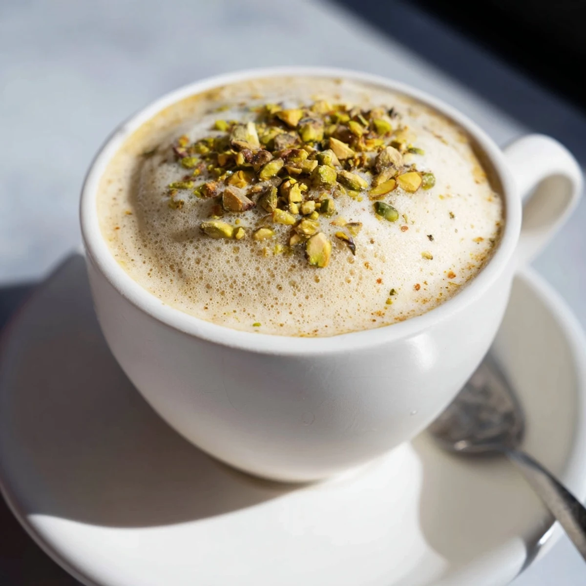 Pistachio Milk Latte Café