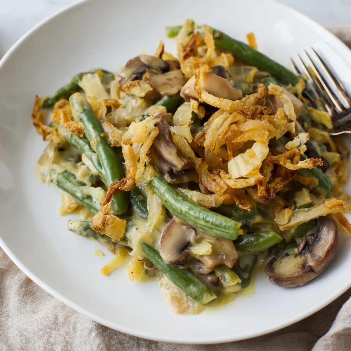Old-School Green Bean Casserole