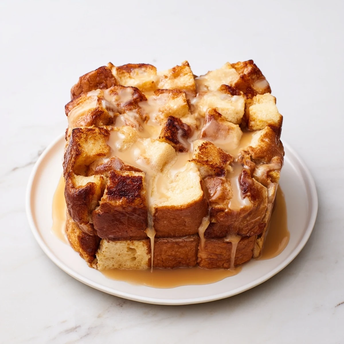 Golden-baked French toast bake, a comforting breakfast casserole perfect for a weekend brunch.