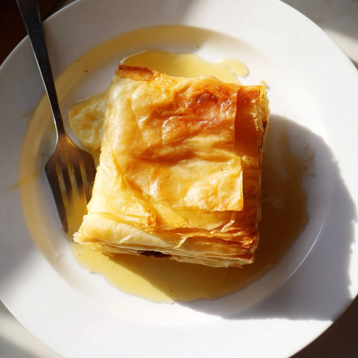 Fragrant, pan-fried Msemen pastries with flaky layers, perfect for a North African breakfast treat.