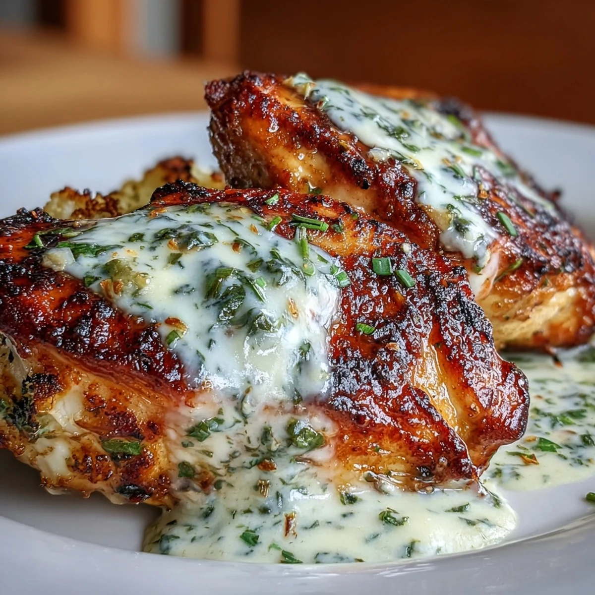 Keto Creamy Poblano Chicken