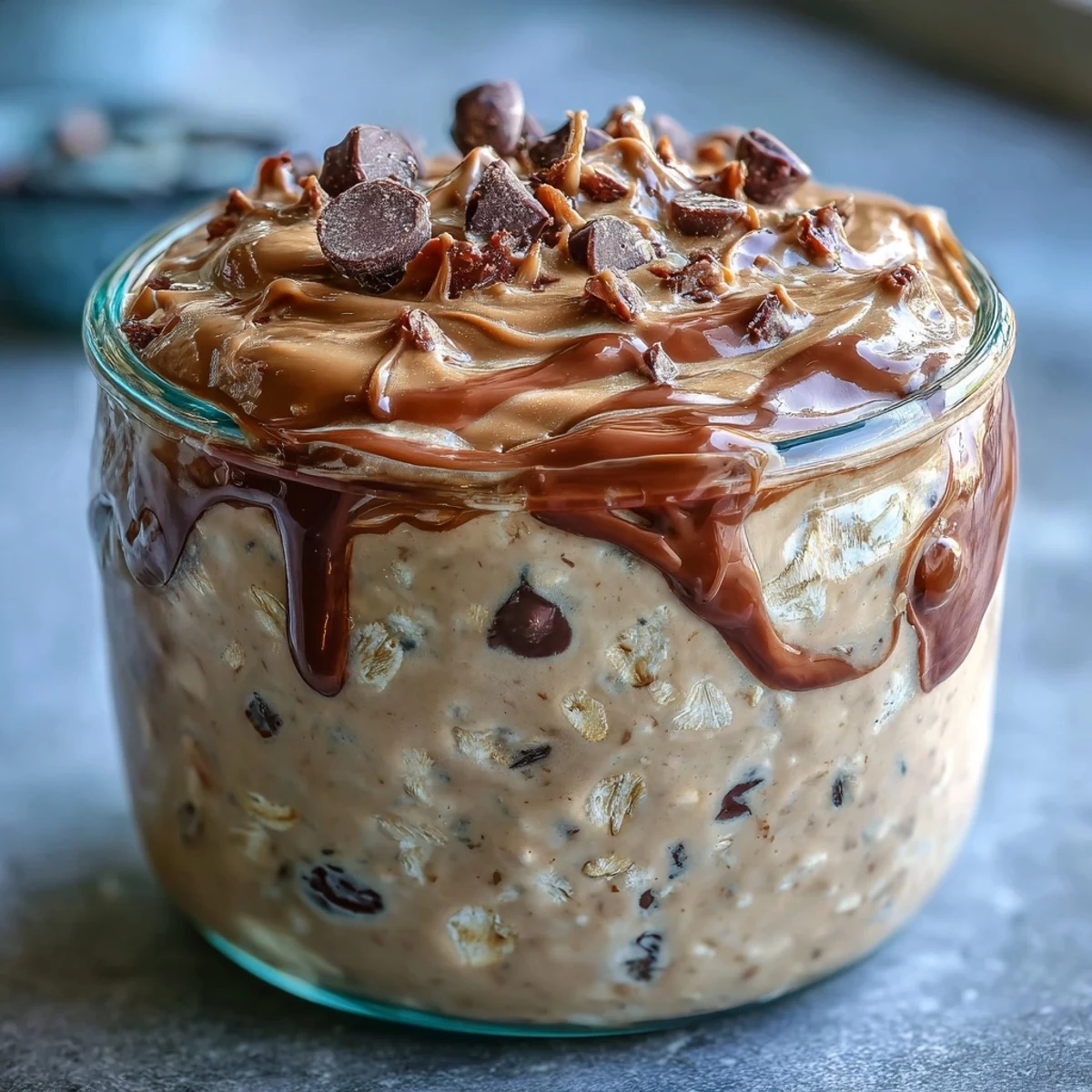 Overnight Oats Chocolate Peanut