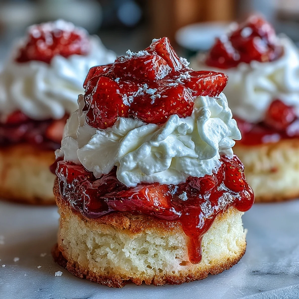 Valentines Day Strawberry Shortcake