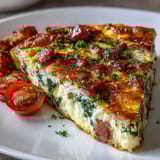 One-Pan Ham Swiss Frittata