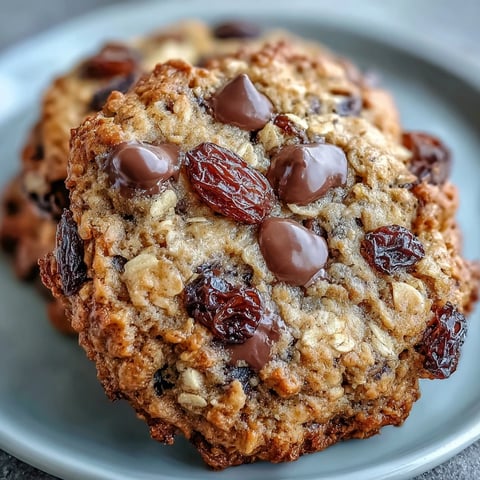 Freshly baked Vegan Banana Oat Breakfast Cookies with cinnamon and oats on a cooling rack.