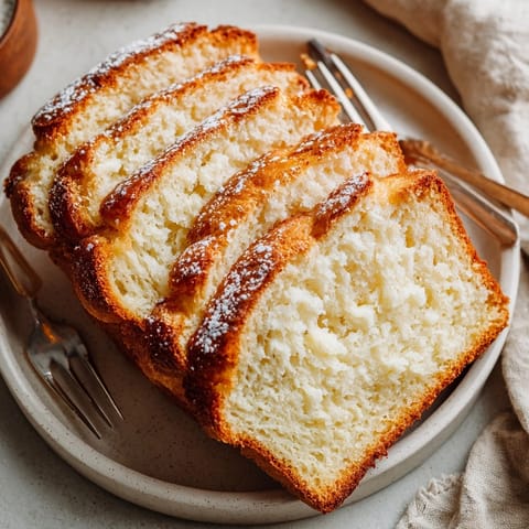 Soft and fluffy easy sweet condensed milk bread slices served warm, perfect for breakfast or brunch