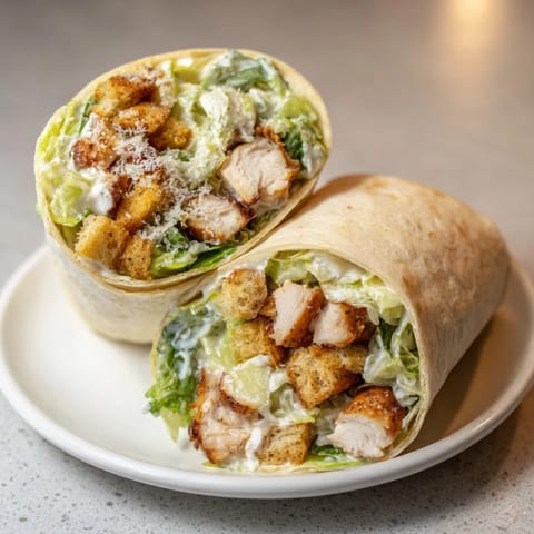 Chicken Caesar Wraps