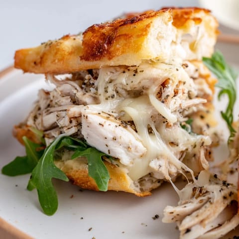 Leftover Pizza Chicken Sandwich