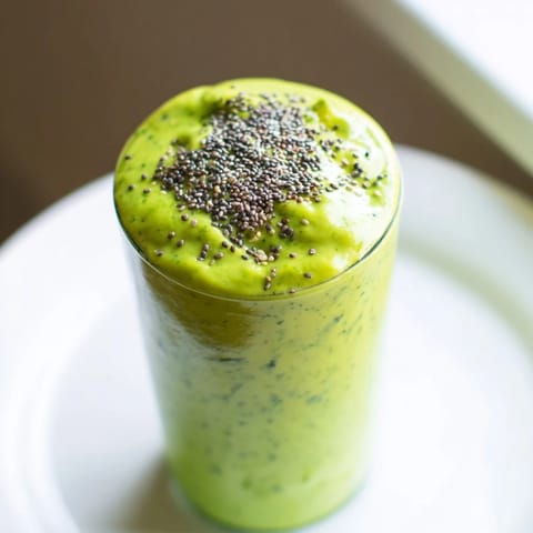 Spinach Avocado Green Smoothie