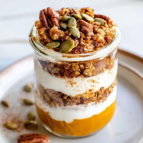 Pumpkin Yogurt Parfait Delight