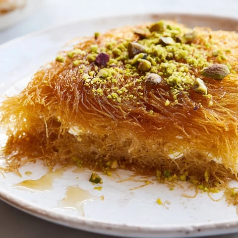 Lebanese Knafeh Cheese Delight
