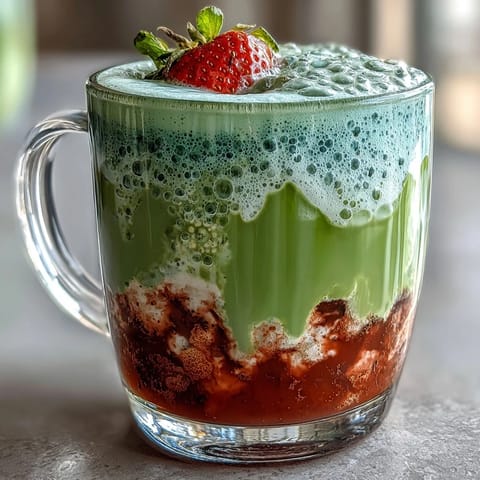 Strawberry Matcha Latte Oat #595