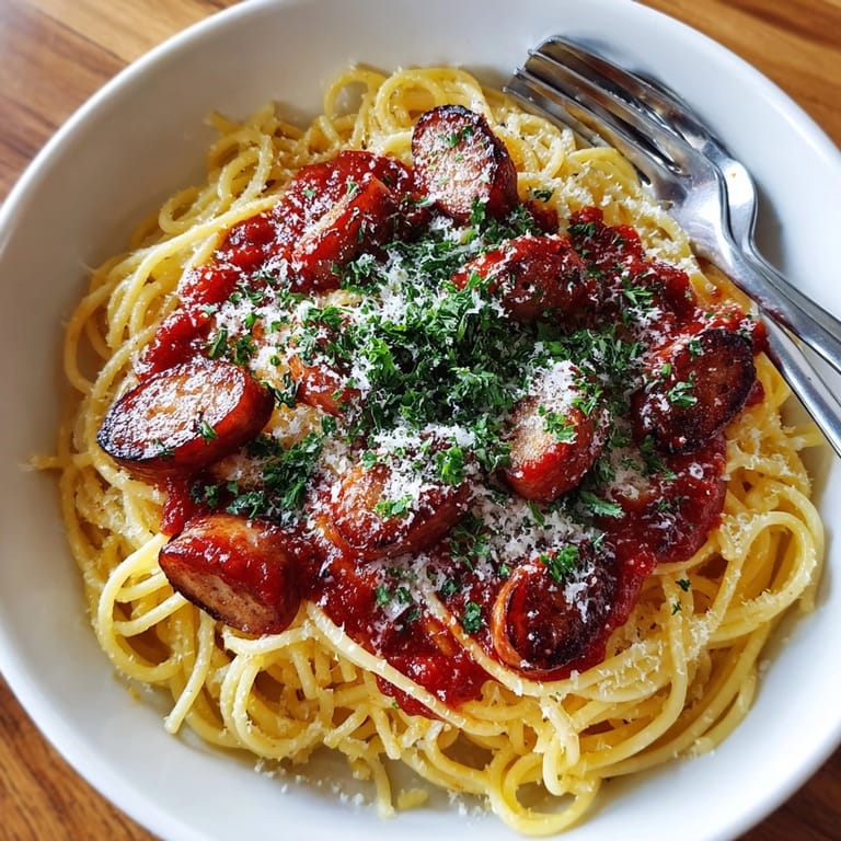 Easy Hot Dog "Worms": A tasty, Halloween treat of savory sliced hotdogs.