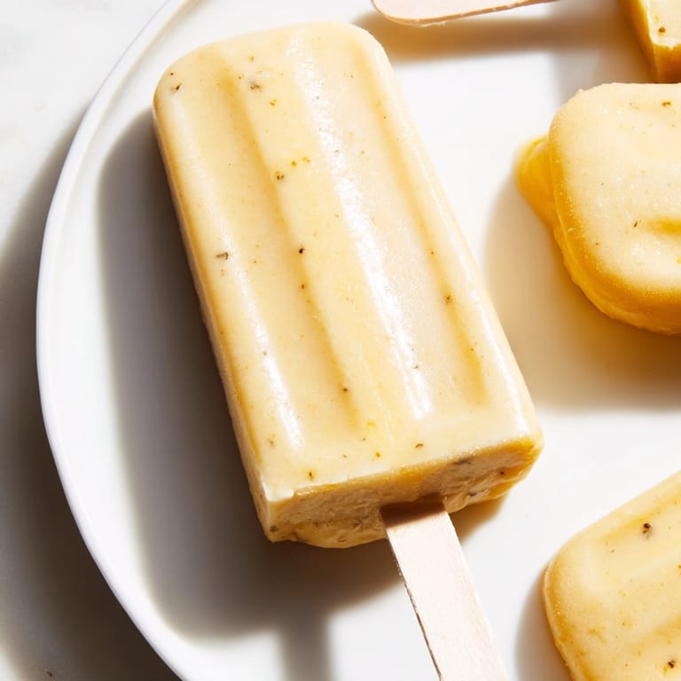 Frozen Mango Yogurt Banana Breakfast Pops are a delightful blend: sweet, tangy, and wholesome.