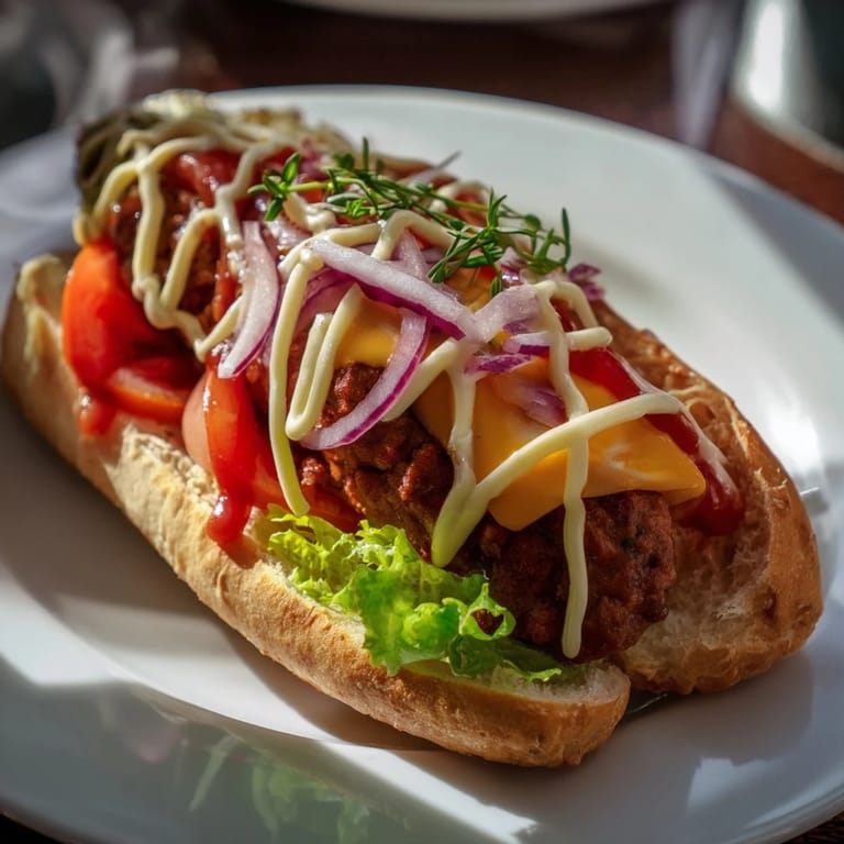 Juicy mini American football oval burgers with melted cheese and fresh fixings, perfect game day food.