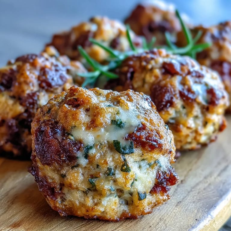 A platter of warm Rotel Sausage Balls served with a side of creamy ranch dip, perfect for game day.