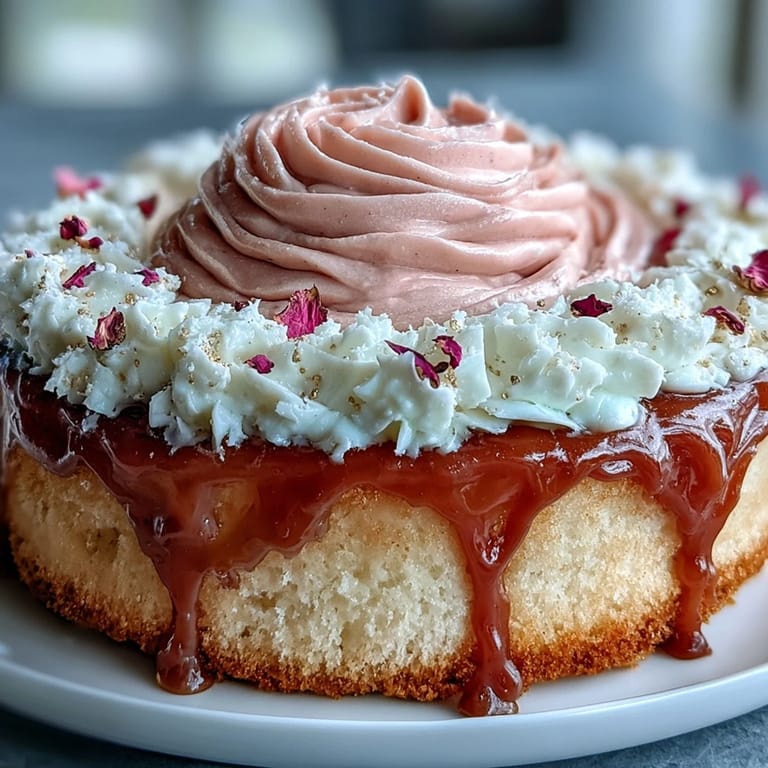 Decadent Bridal Shower Rosé Velvet Cake, perfect for gifting and tasting.