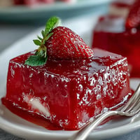 Charming Strawberry Rose Gelatin Mosaic Cake with vibrant fruity and floral jewels.